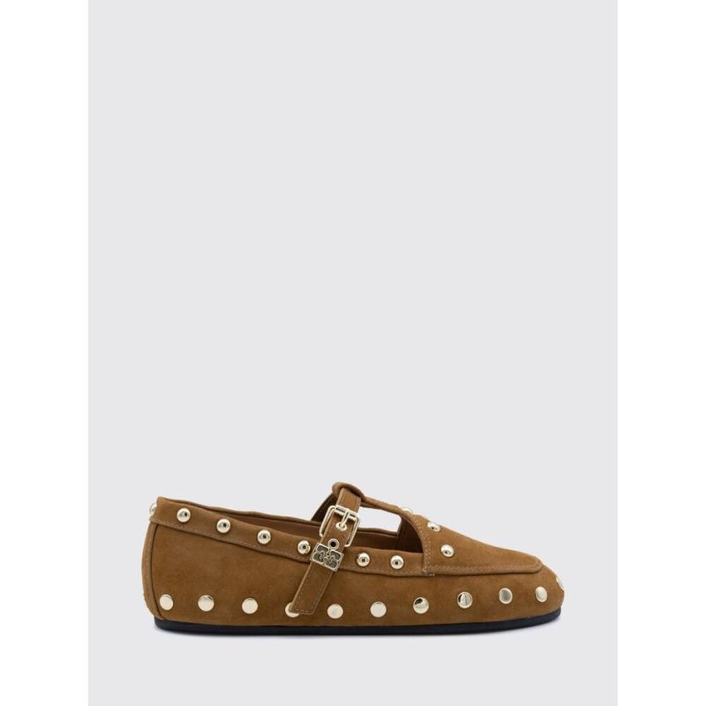Ganni Loafer Woman Coffee